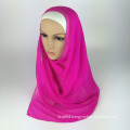 100% Silk beading islamic abaya and hijab muslim scarf